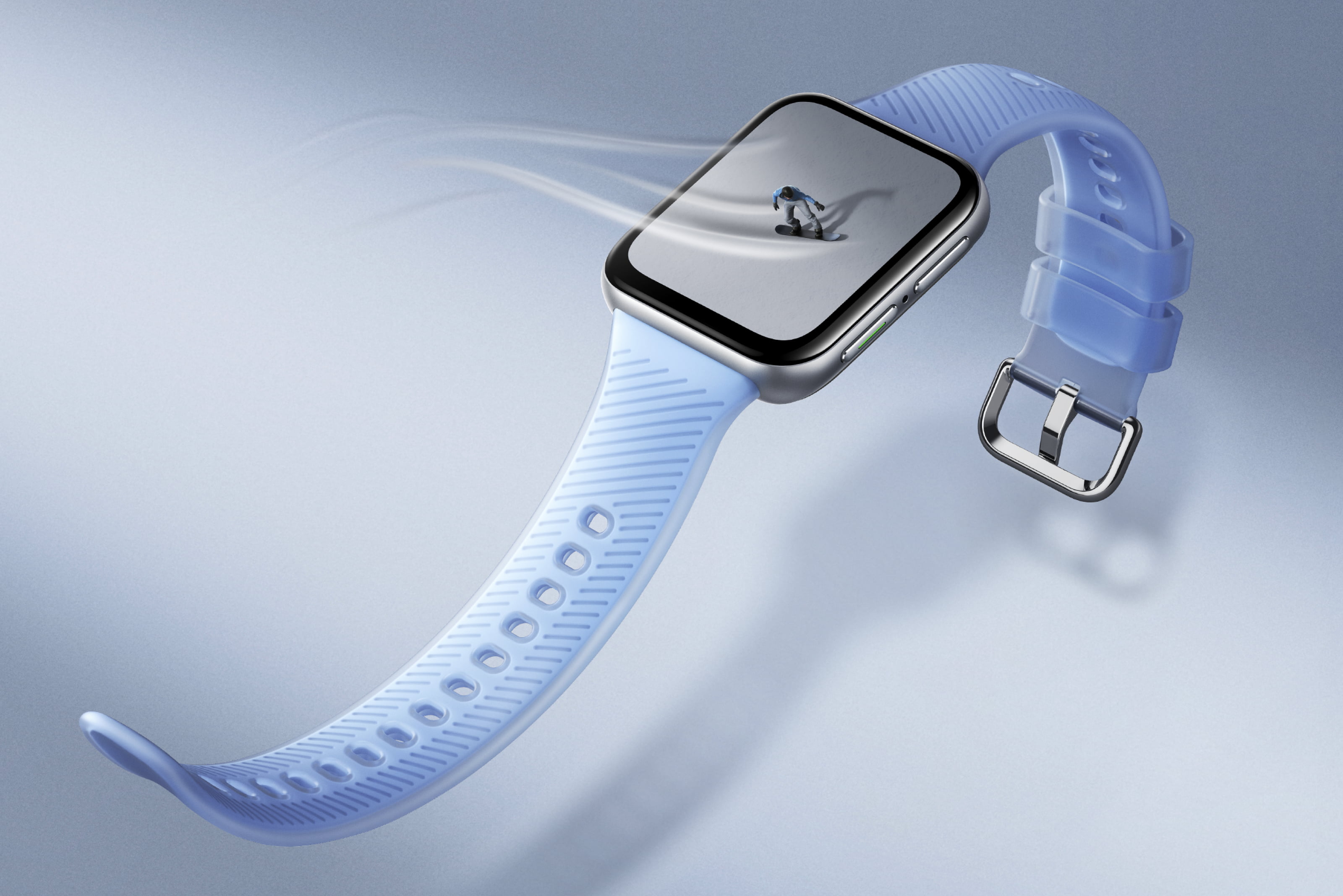 oppo watch 2 冰川湖蓝