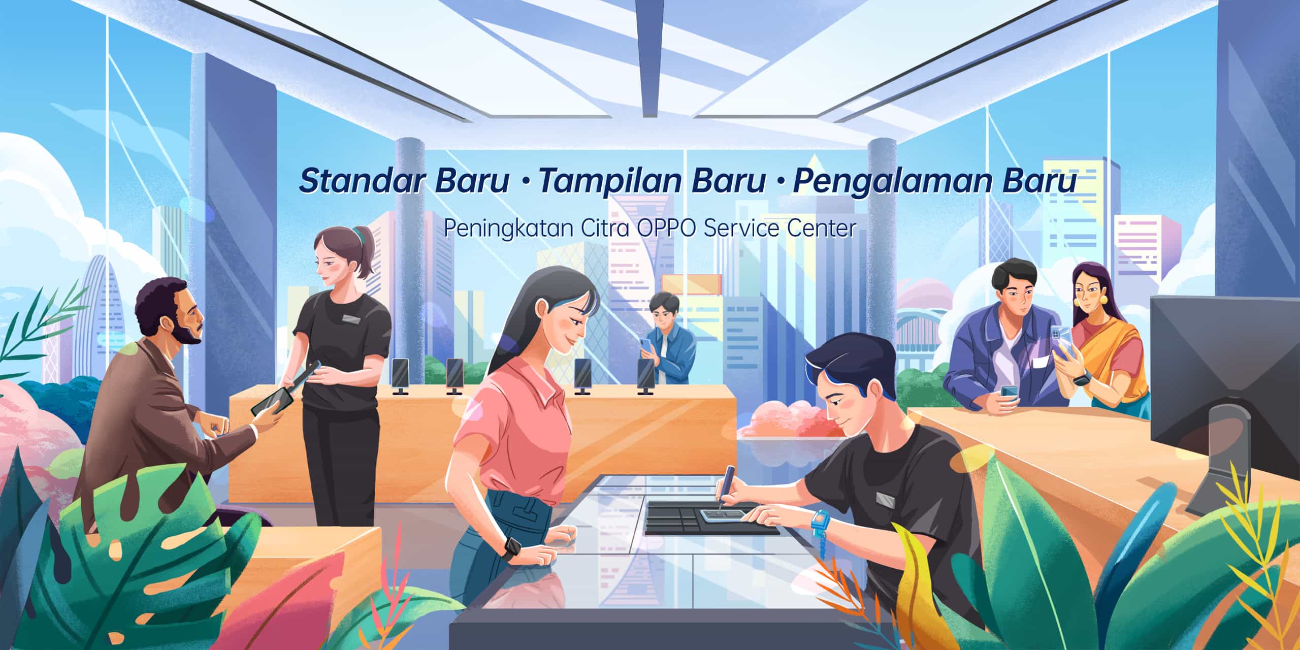Peningkatan Citra OPPO Service Center