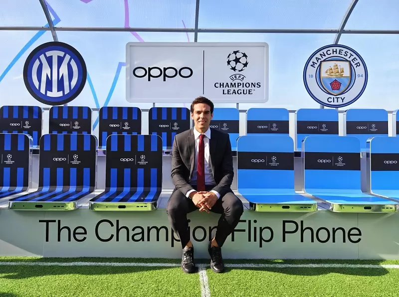 OPPO and Global Brand Ambassador Kaká Inspire Miracles with Unmatched Experiences at the 2023 UEFA Champions League Final