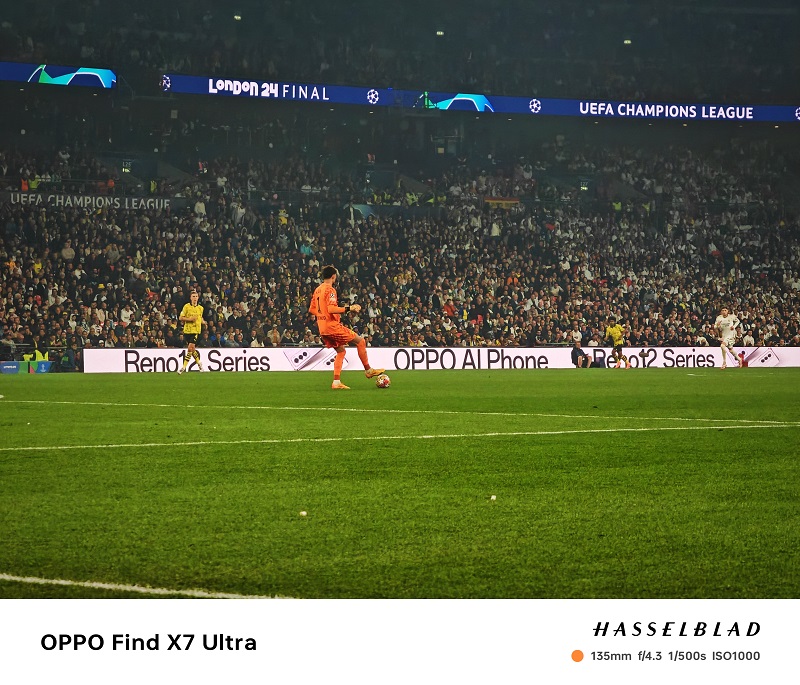 OPPO Achieves Unforgettable Moments with Global Brand Ambassador Kaká at UEFA Champions League Final 2024