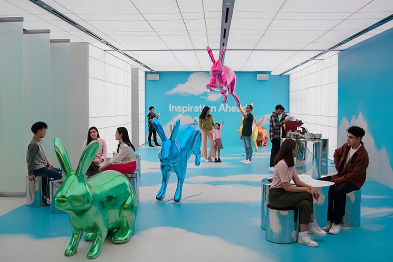 OPPO Hadirkan Instalasi Interaktif di OPPO Gallery | OPPO Indonesia