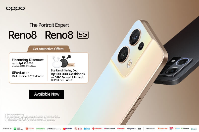 OPPO Reno8 5G Dan OPPO Reno8 Dijual Perdana | OPPO Indonesia