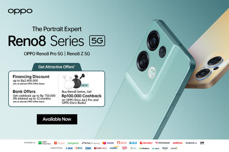 OPPO Reno8 Pro 5G Dan OPPO Reno8 Z 5G Resmi Dijual | OPPO Indonesia