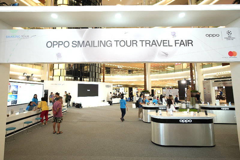 OPPO Smailing Tour Travel Fair Resmi Digelar