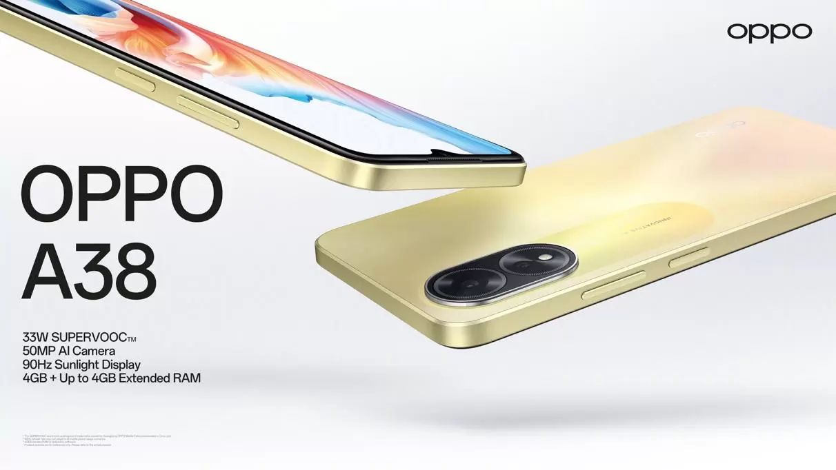 OPPO A38 6,56'' 128GB Oro - Smartphone