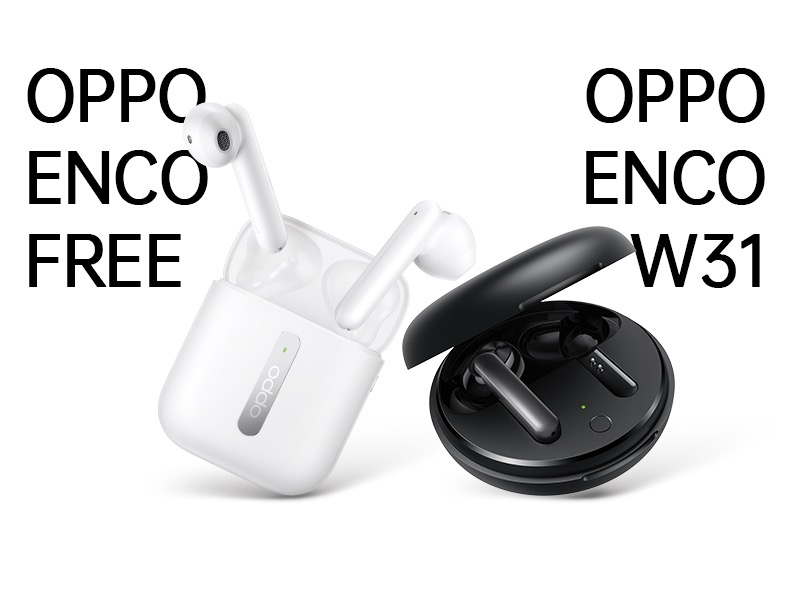 OPPO lancia le cuffie Enco Free ed Enco W31