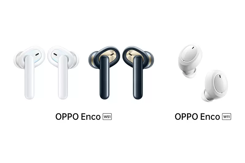 ヘッドフォン/イヤフォン【日本正規品 メーカー保証】 OPPO Enco W51 ワイヤレスイヤホン