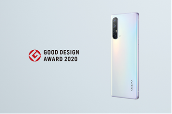 GOOD DESIGN AWARD 2020にて、
    OPPO Reno3 5G、 OPPO Find Xがグッドデザイン賞を受賞