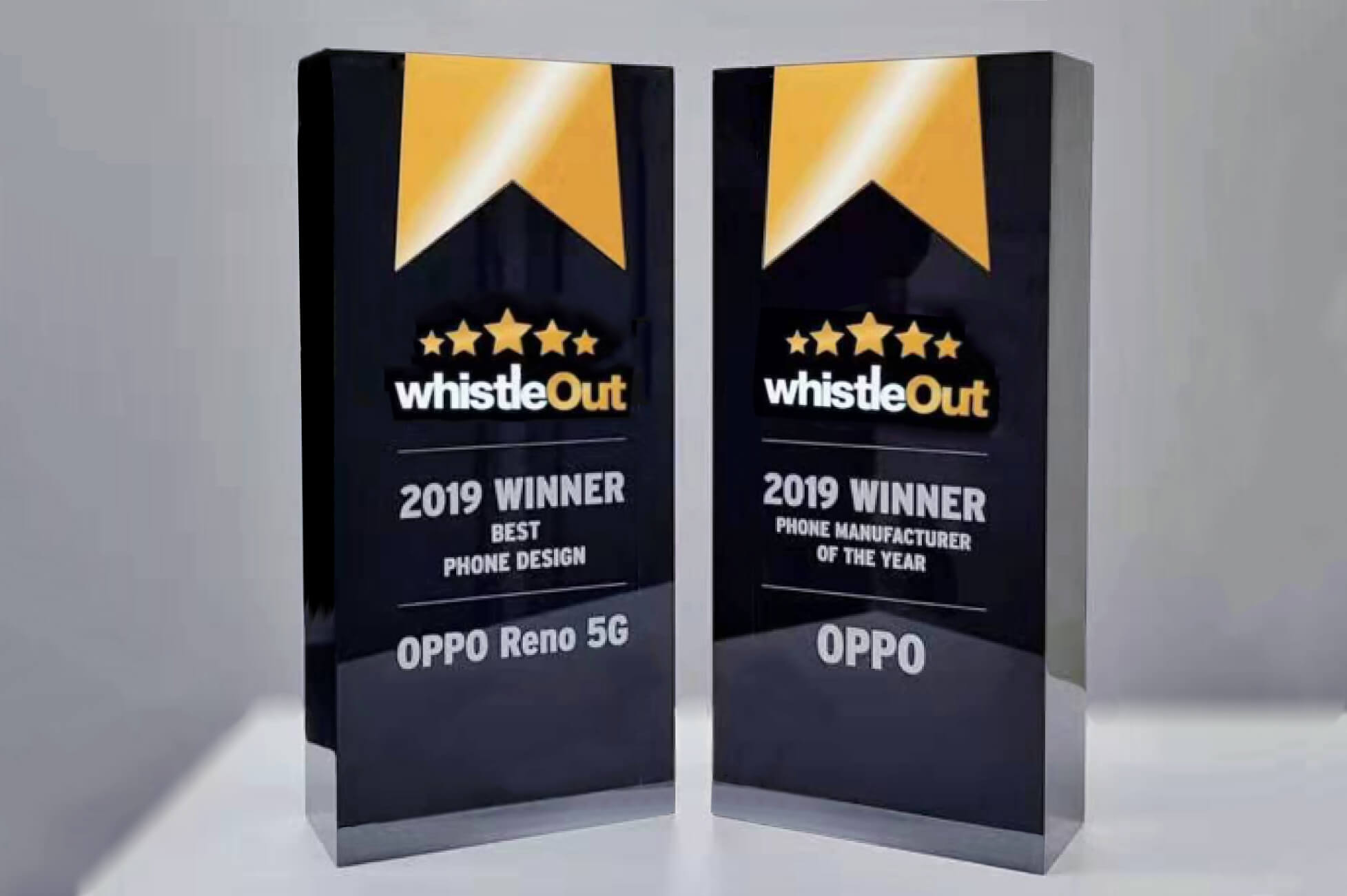 OPPO、2019年WhistleOut最優秀スマートフォンメーカーおよび最優秀スマートフォンデザインに選出