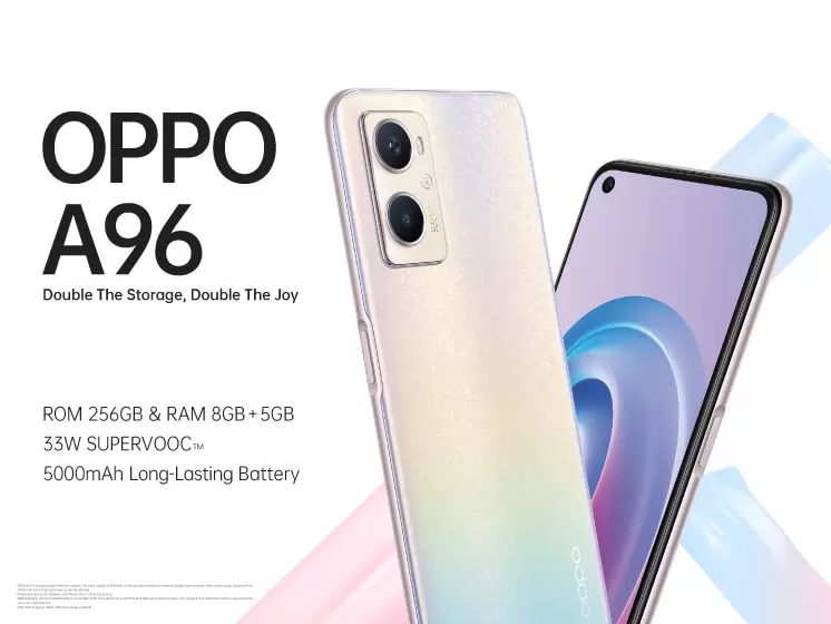 يقدم Oppo هاتف Oppo A96 الذكي الجديد | Oppo Malaysia