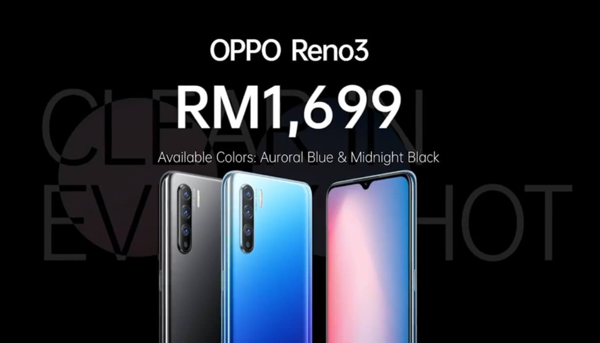 Oppo reno 5 price in malaysia