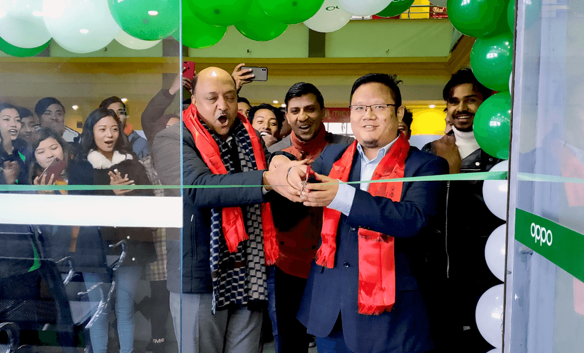 OPPO inaugurates its 2nd Customer Care Service Centre in Kathmandu at CTC Mall.