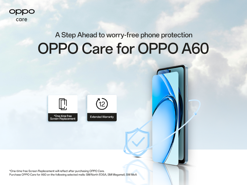 Free Screen Replacement? Yes Please! Get OPPO Care for Your A60