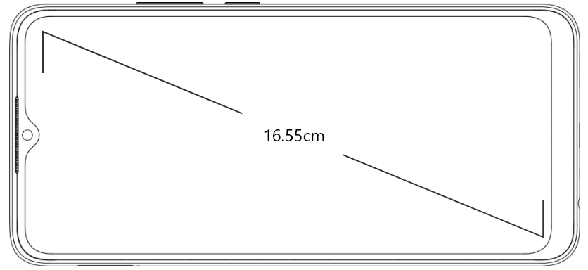 Oppo A15/ A15S 6.52 CPH2185 CPH2179 [Les Dimensions EXACTES du telephone:  164 x 75.4 x 7.9 mm]: Lot / Pack de 2 Films de protection d'écran Verre  Trempé - Oppo/Oppo A15/ A15S 6.52 - VCOMP