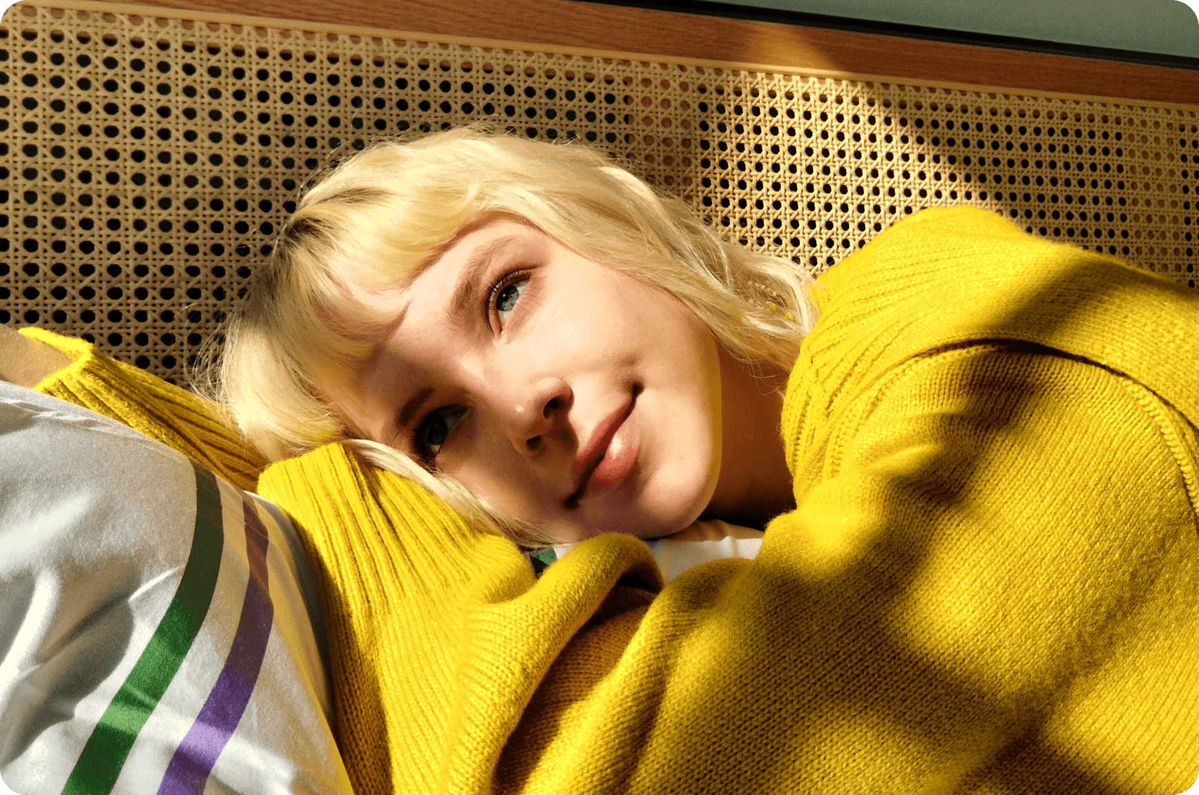 דיוקן ב-HDR עם תאורת רקע