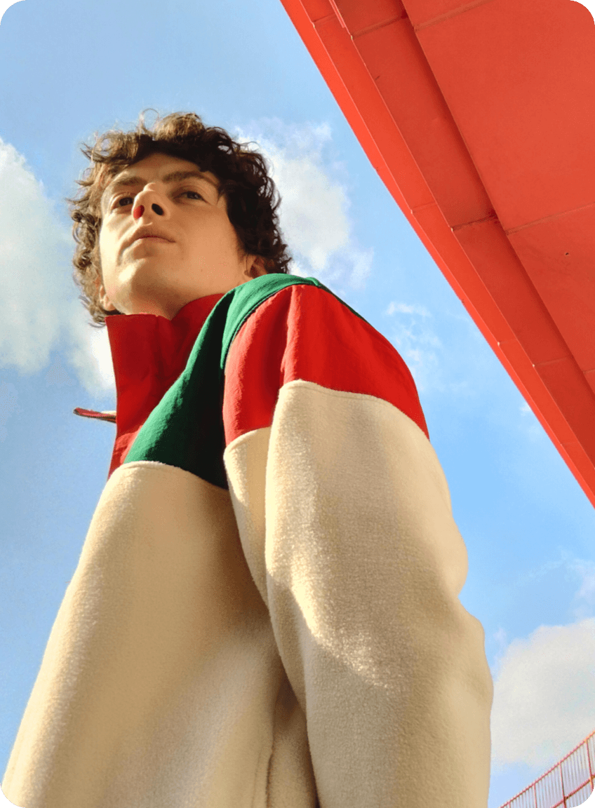 דיוקן ב-HDR עם תאורת רקע