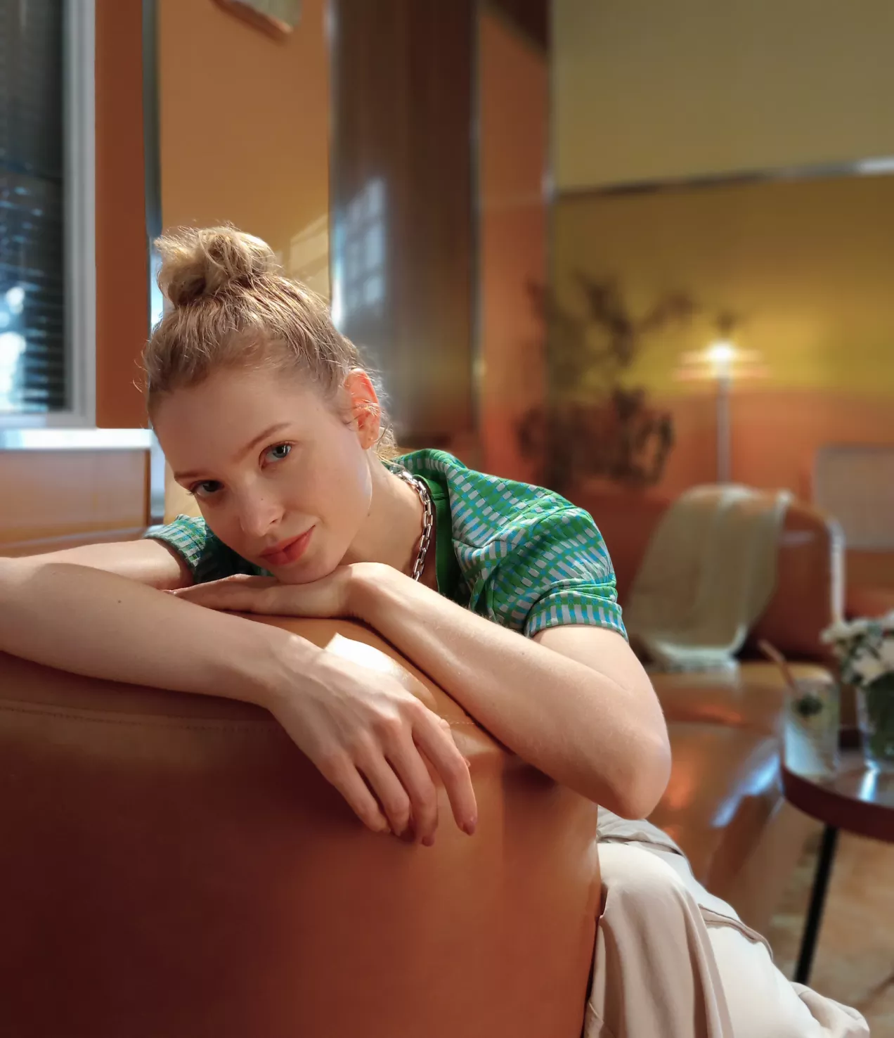 ポートレート ぼかし 女性