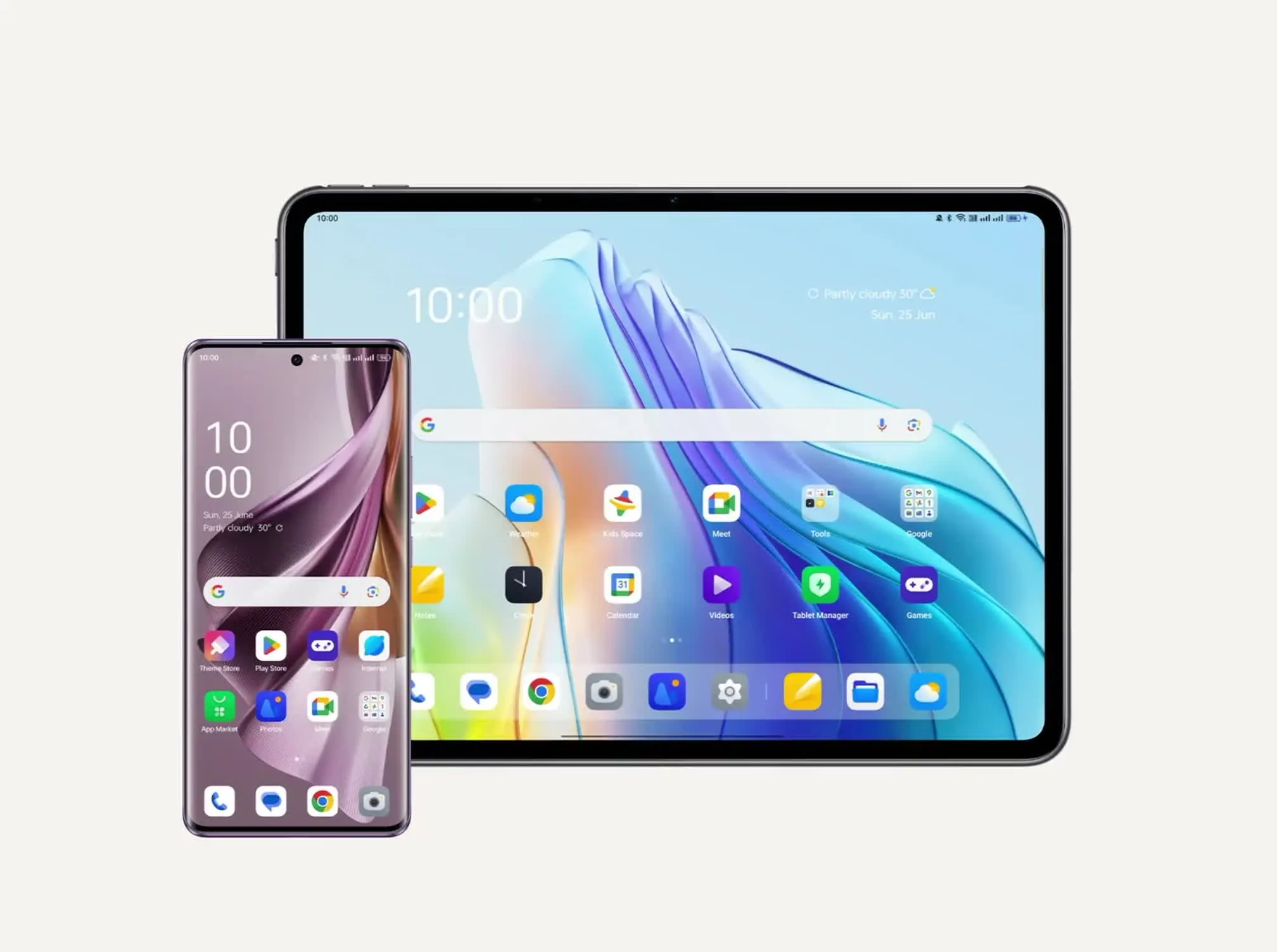 Color OS untuk Pad - Berbagi pesan
