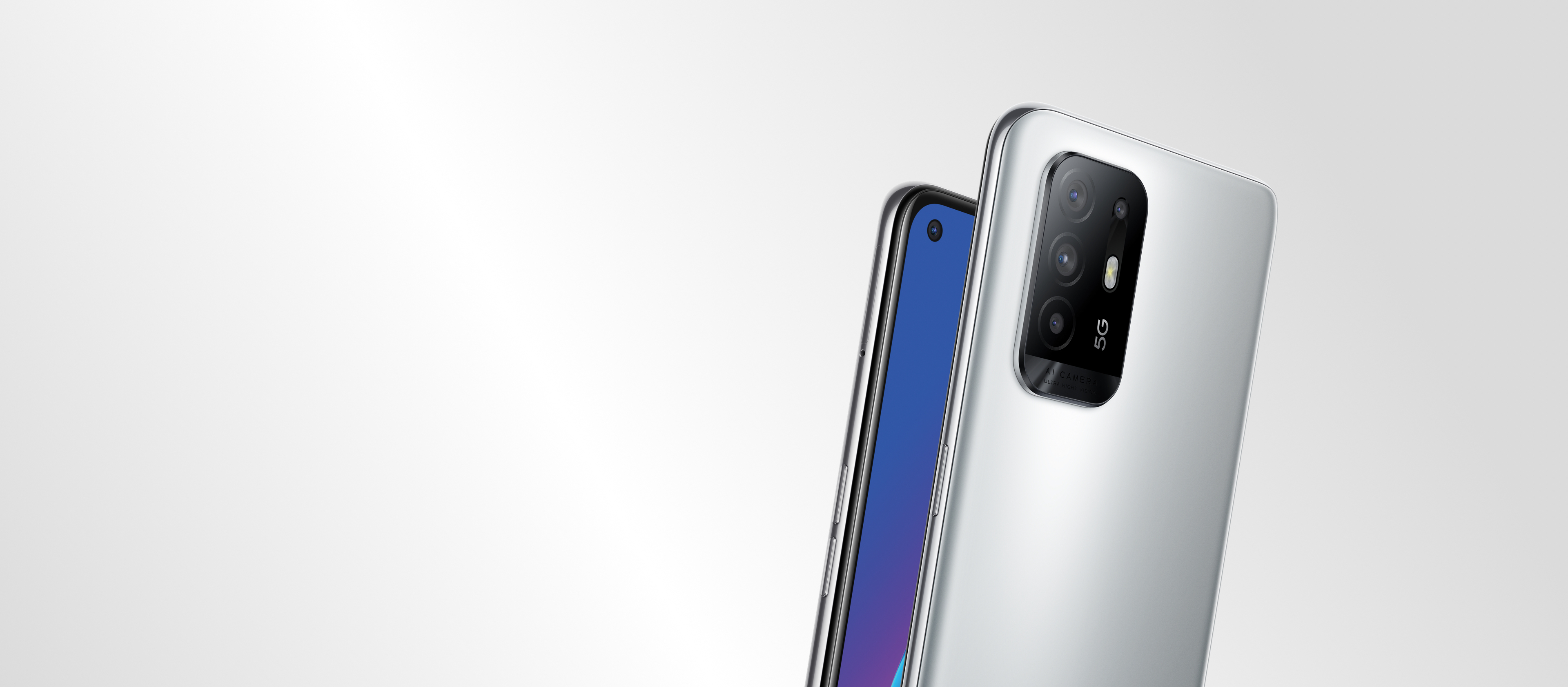OPPO F19 Pro+ Colors - Space Silver