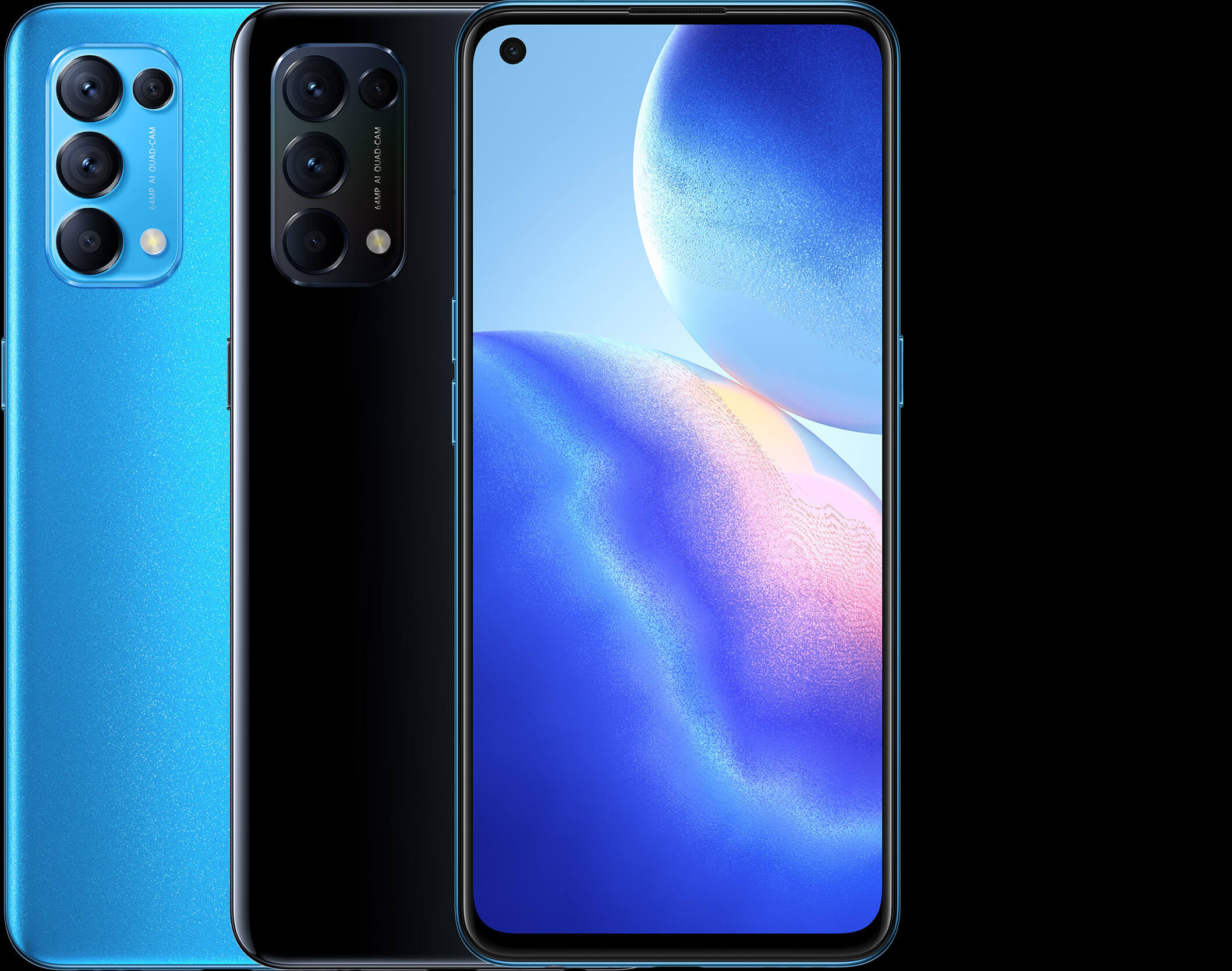 Oppo Find X3 Lite 5G CPH2145 128GB 8GB RAM Dual SIM GSM Unlocked- Blue –