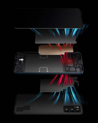  ZDXX-PC Compatible con Oppo Reno 6 5G, delgada y suave
