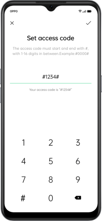 OPPO A73 Set a Privacy Password to lock and hide apps