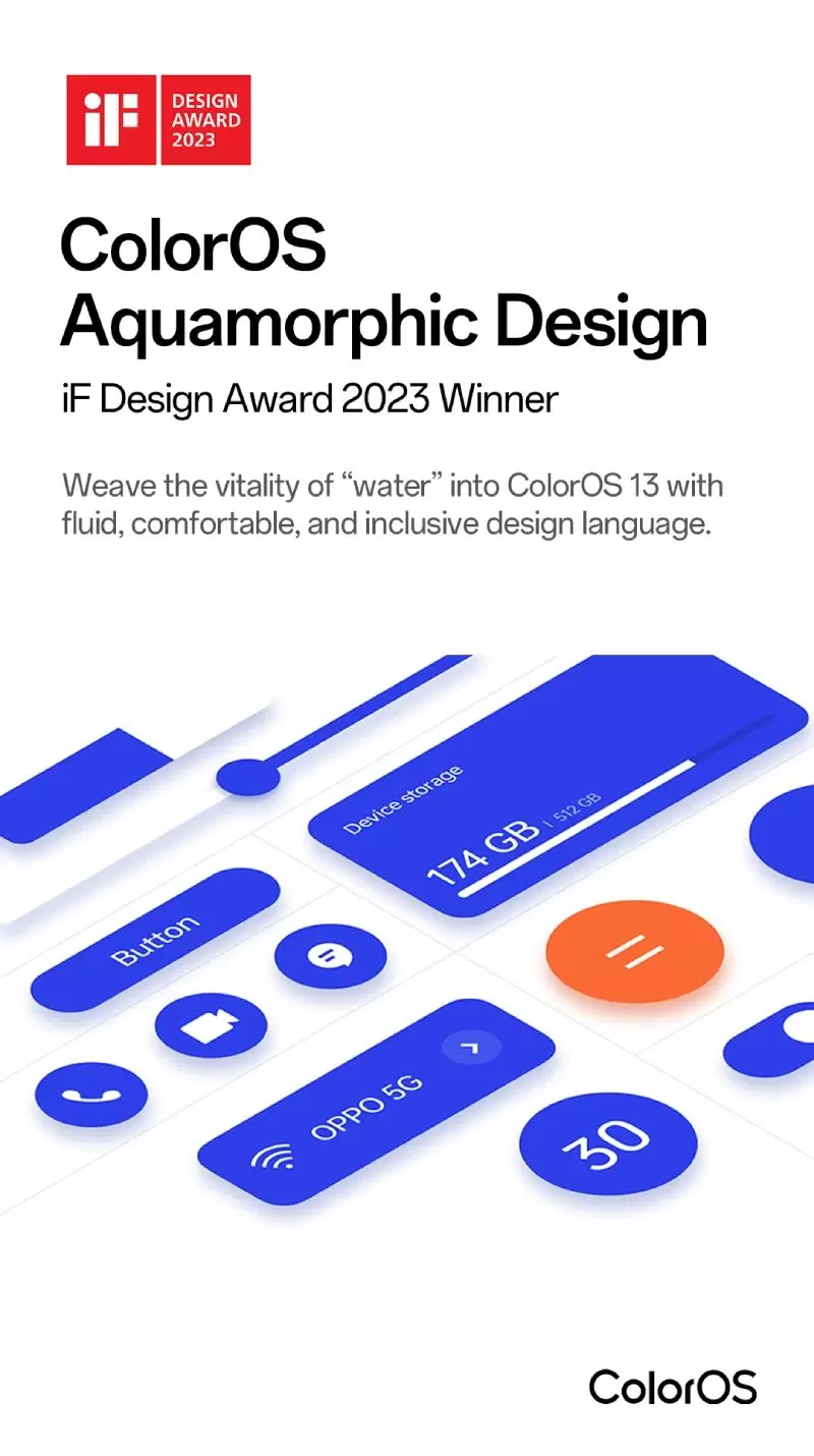 Операционная система OPPO ColorOS 13 получила 6 наград на церемонии IF  Design Awards 2023 | OPPO Россия