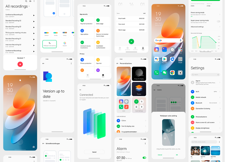 color os 12.1 android 12