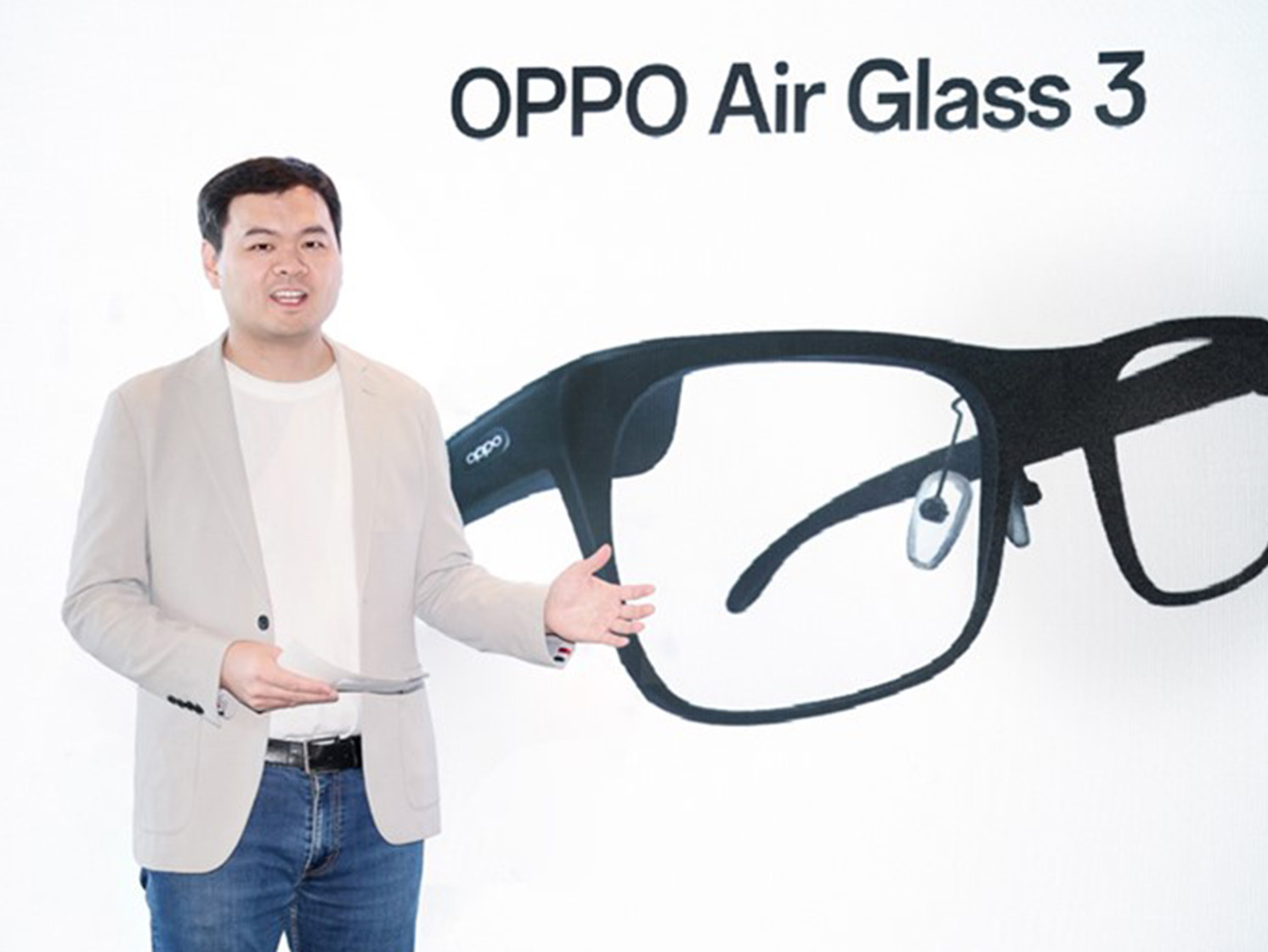 OPPO於MWC 2024發表全新OPPO Air Glass 3