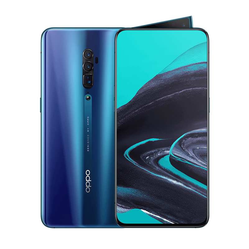 圖說 : OPPO再度為消費者帶來新驚喜，推出OPPO Reno 10倍變焦12GB版全新配色 – 「海洋之心」。
