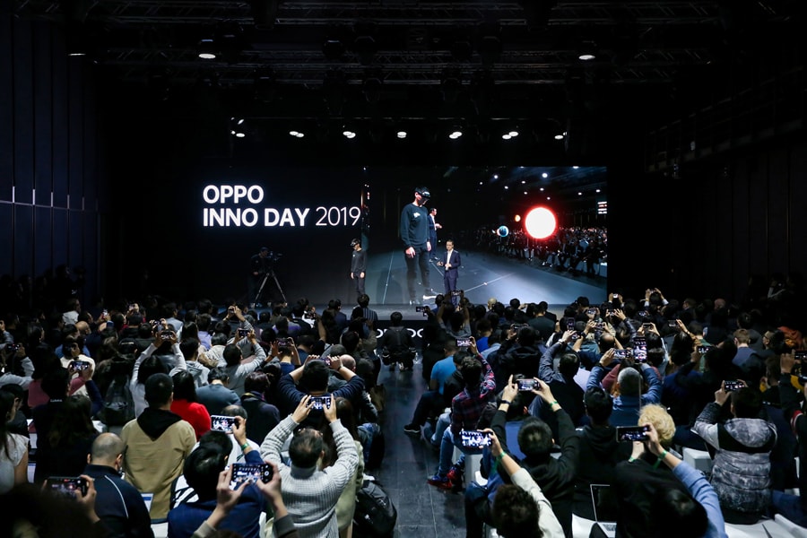 圖說：OPPO第一屆「OPPO INNO DAY未來科技大會」今日在深圳正式展開，全面展示OPPO對於萬物互融時代的思考與佈局