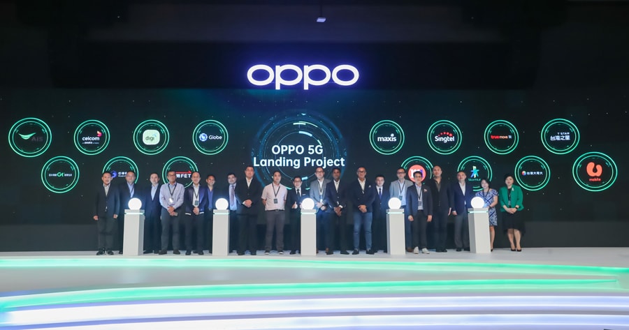 圖說：「OPPO 亞太戰略發表會」今日(16)於吉隆坡舉辦，OPPO攜手15家來自亞太各市場之電信商夥伴加入「OPPO 5G登陸行動」一同加速推動在亞太地區的5G商用導入。