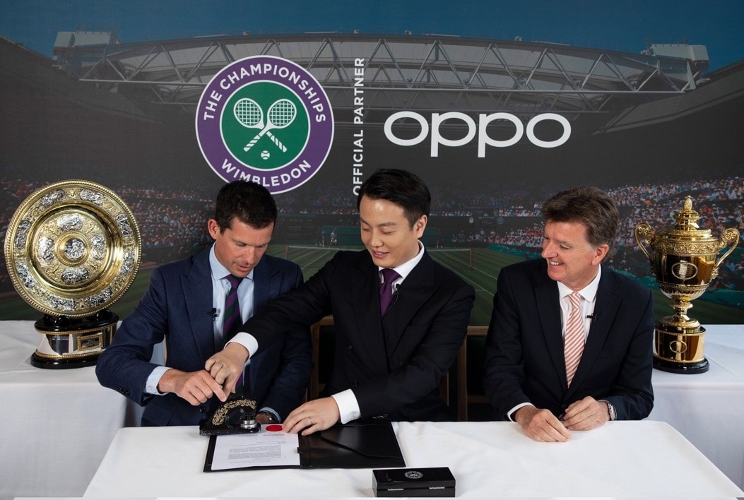 OPPO named official smartphone partner of The Championships, Wimbledon