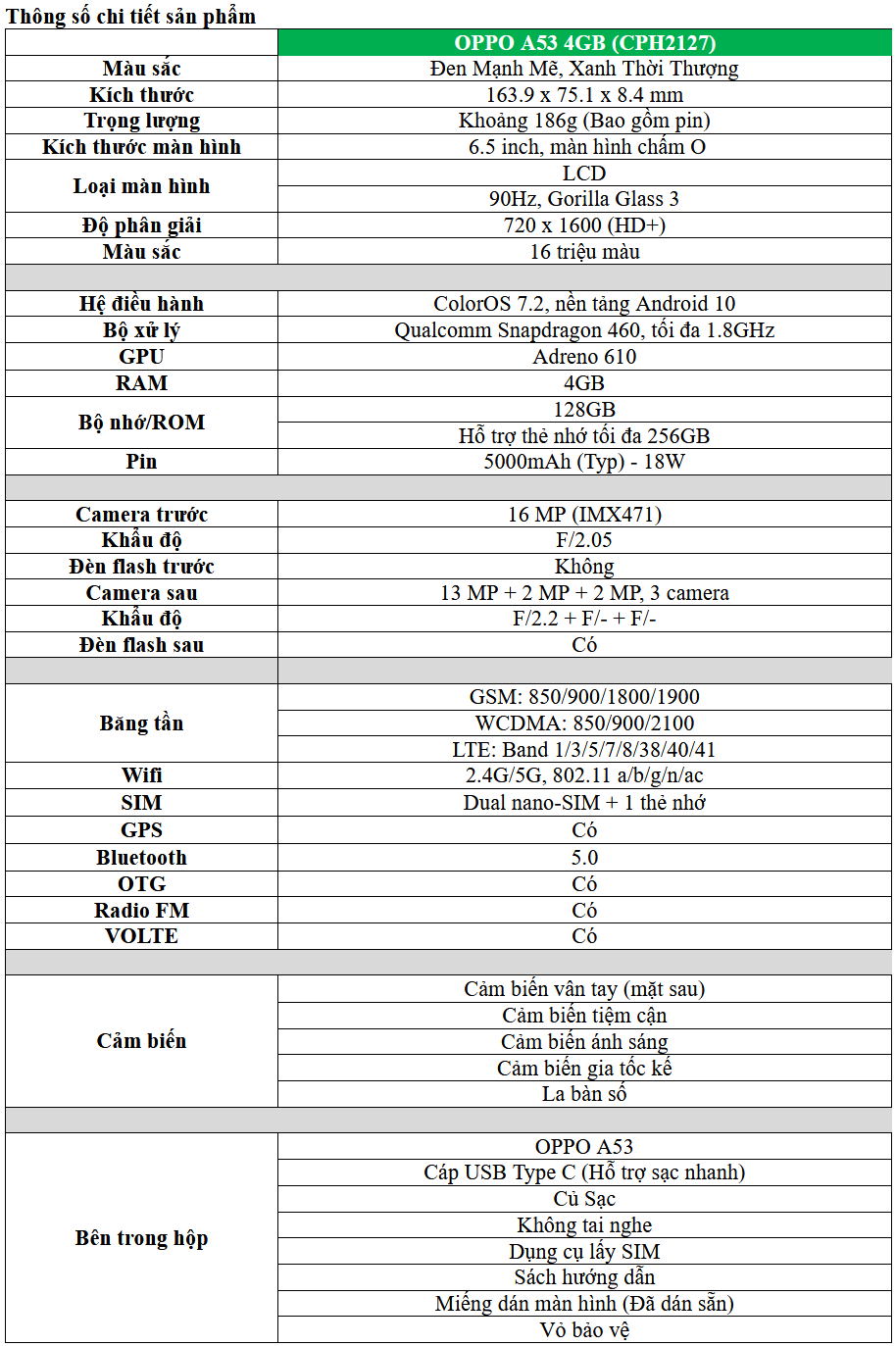 OPPO A53 chính thức lên kệ tại Việt Nam: Đỉnh hiệu năng – Siêu tốc độ