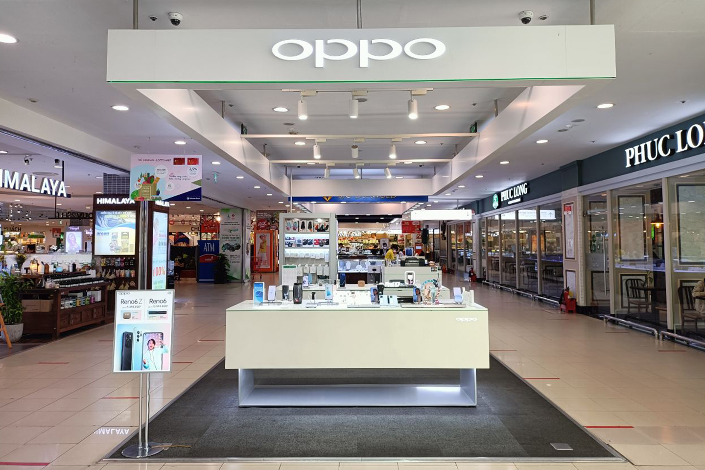 Cửa Hàng Trải Nghiệm OPPO - Lotte Mart
