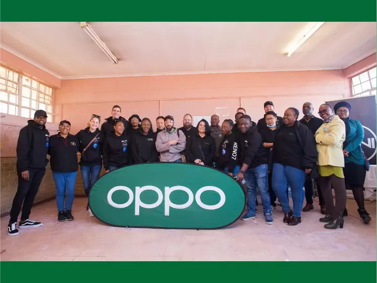 OPPO is the official Mobile Handset Partner of the Orlando Pirates